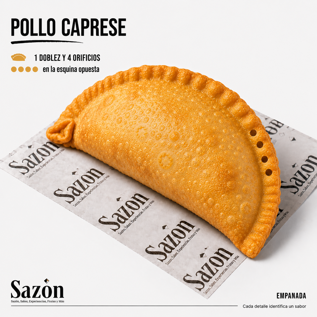 Empanada Pollo Caprese