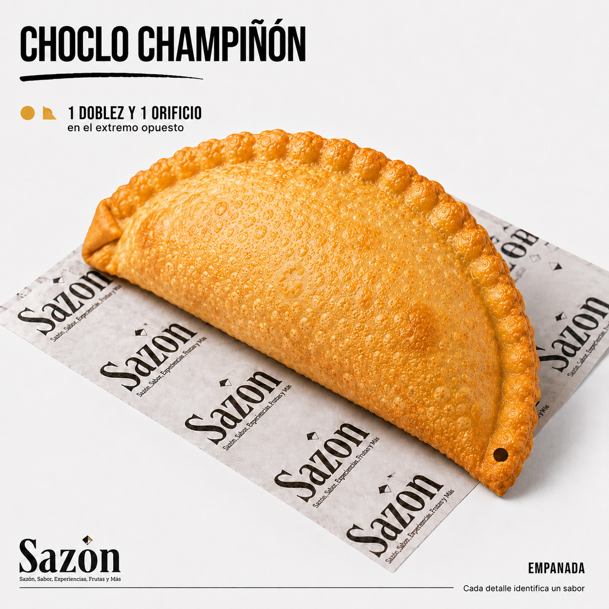 Empanadas Queso Choclo Champiñón